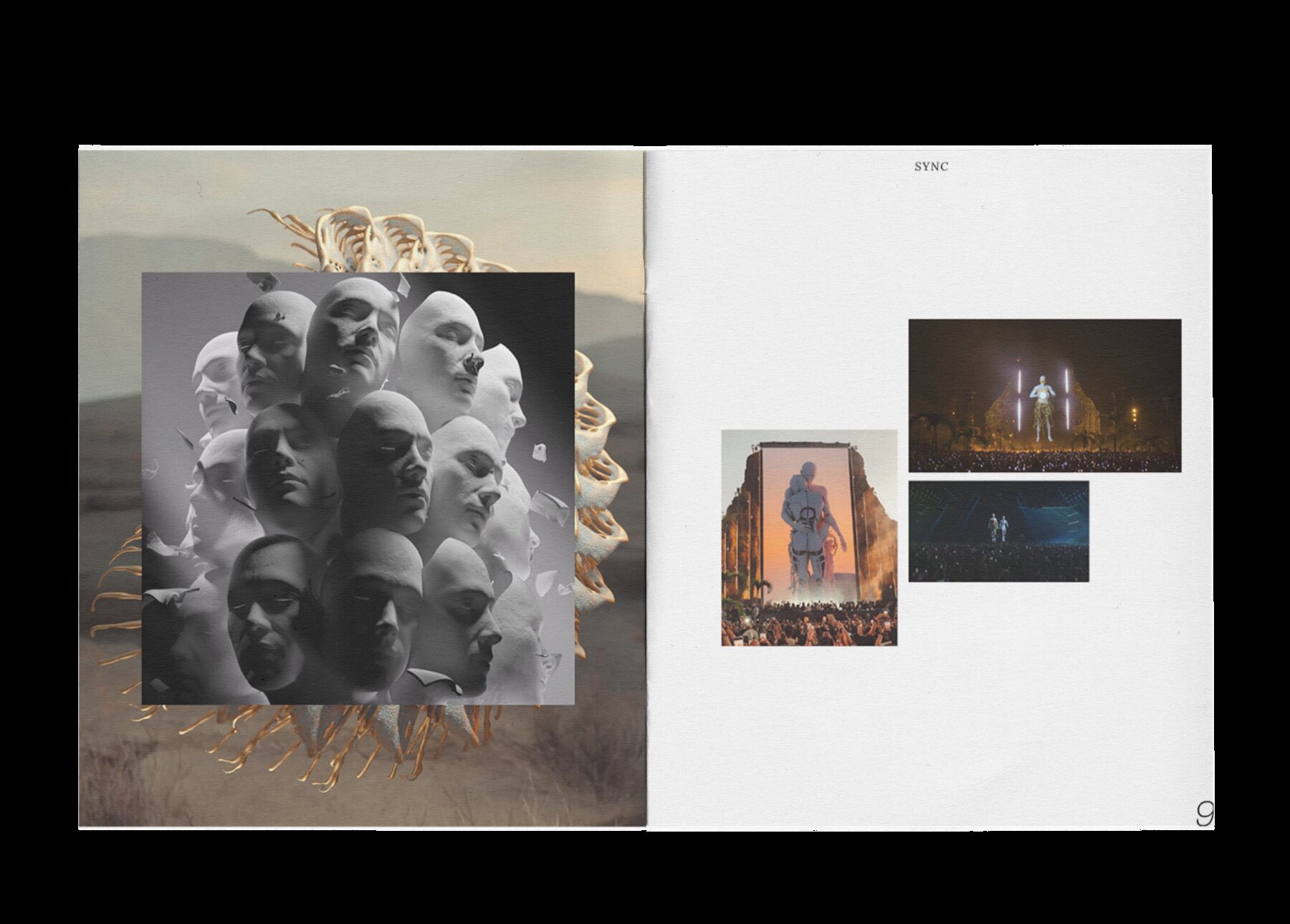 SYNC interior spread — feature article