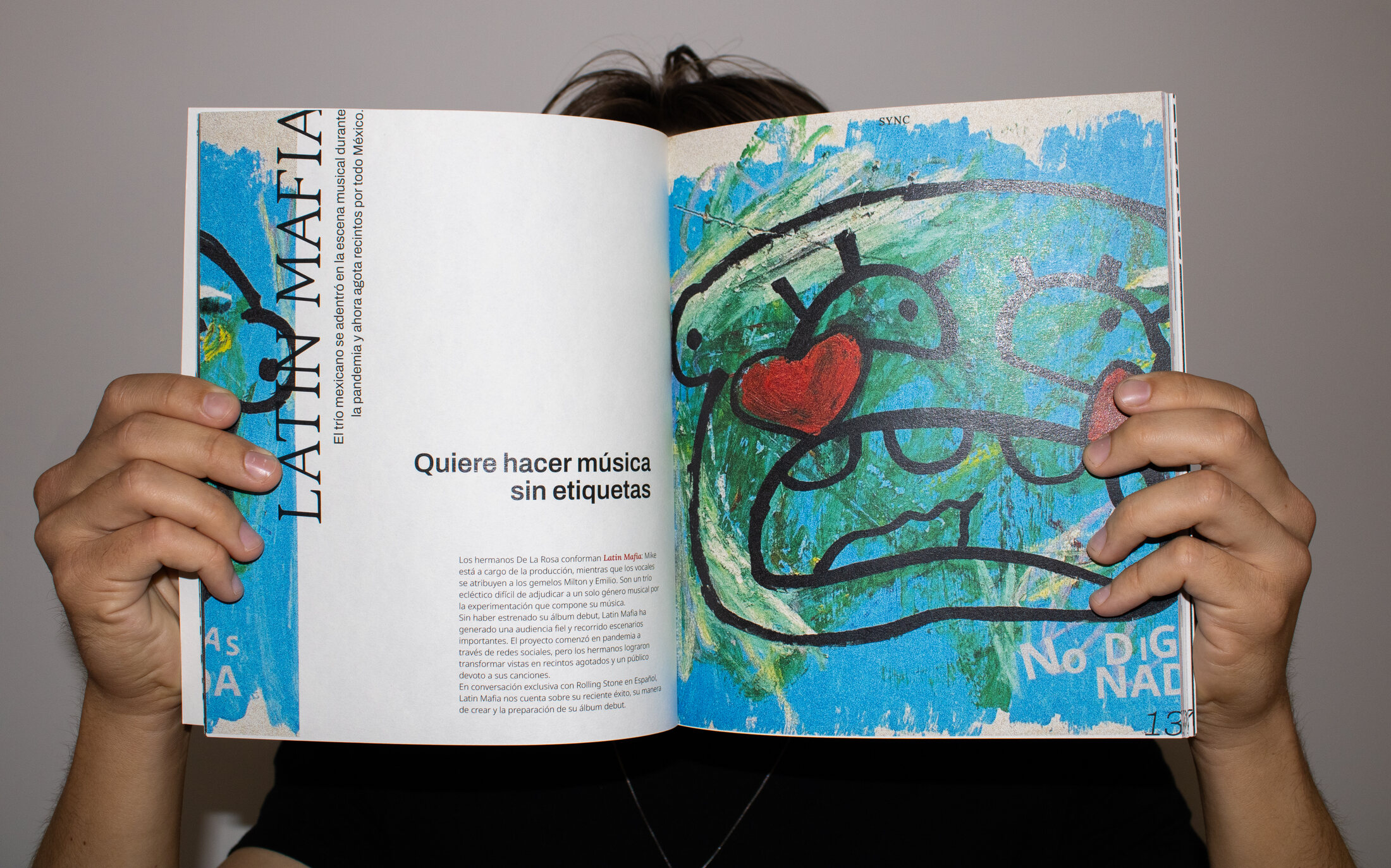 SYNC interior — full-width horizontal spread